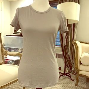 James Perse Size 2 Gray t-shirt